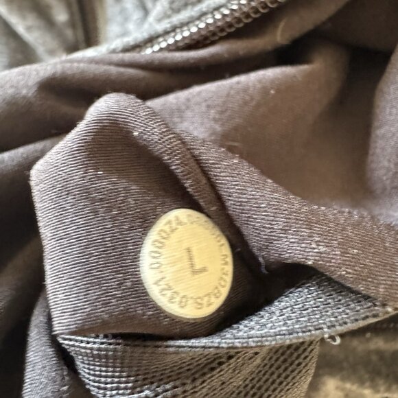 Lululemon Hoodie Men’s Size L Zip Up Dark Gray Athletic Running Sports - Picture 7 of 7